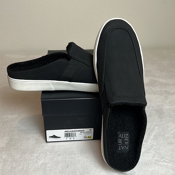 Naturalizer Arielle Smooth Black Women’s Slip-On Mules Size 10 M Excellent Cond - Picture 3 of 8